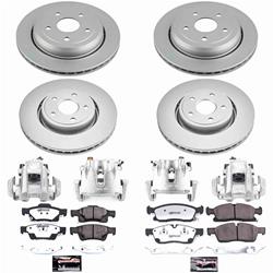 PowerStop Z36 Truck and Tow Evolution GEOMET Coated Brake Upgrade Kits with Calipers for 2021-2024 DURANGO, 2016-2021 GRAND CHEROKEE, 2022 GRAND CHEROKEE WK - CPR7136-36