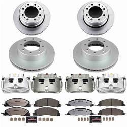 PowerStop Z36 Truck and Tow Evolution GEOMET Coated Brake Upgrade Kits with Calipers for 2013-2018 RAM 3500 - CPR7141-36
