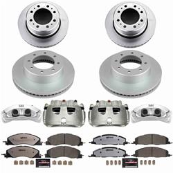 PowerStop Z36 Truck and Tow Evolution GEOMET Coated Brake Upgrade Kits with Calipers for 2013-2018 RAM 3500 - CPR7141A-36