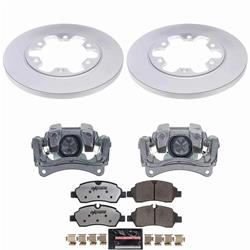 PowerStop Z36 Truck and Tow Evolution GEOMET Coated Brake Upgrade Kits with Calipers for 2015-2019 TRANSIT-350 HD - CPR7149-36