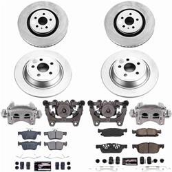 PowerStop Z23 Evolution Sport Brake Upgrade Kits with Calipers for 2016-2018 MKX - CPR7231-23