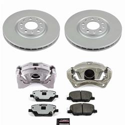 PowerStop Z36 Truck and Tow Evolution GEOMET Coated Brake Upgrade Kits with Calipers for 2017 COMPASS - CPR7299A-36