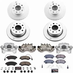 PowerStop Z23 Evolution Sport Brake Upgrade Kits with Calipers for 2014-2015 PROMASTER 1500, PROMASTER 2500, PROMASTER 3500 - CPR7304-23