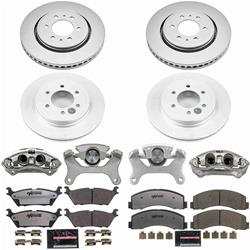 PowerStop Z36 Truck and Tow Evolution GEOMET Coated Brake Upgrade Kits with Calipers for 2018-2020 F-150 - CPR8026-36