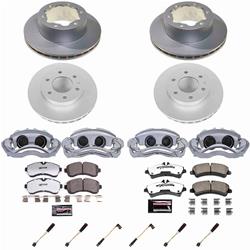 PowerStop Z36 Truck and Tow Evolution GEOMET Coated Brake Upgrade Kits with Calipers for 2007-2009 SPRINTER 3500 - CPR8447-36