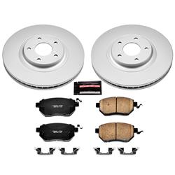 PowerStop Z17 Evolution Plus GEOMET Coated Brake Kits CRK091