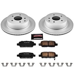 PowerStop Z17 Evolution Plus GEOMET Coated Brake Kits for 2003-2005 350Z, G35 - CRK103