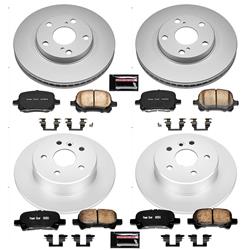 PowerStop Z17 Evolution Plus GEOMET Coated Brake Kits for 2000-2004 AVALON - CRK1063