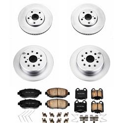 PowerStop Z17 Evolution Plus GEOMET Coated Brake Kits CRK1079