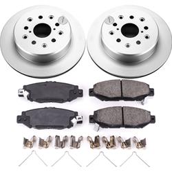 PowerStop Z17 Evolution Plus GEOMET Coated Brake Kits for 1993-1997 GS300, 1993-1998 SUPRA - CRK1080