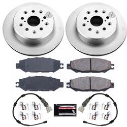 PowerStop Z17 Evolution Plus GEOMET Coated Brake Kits for 1993-1994 LS400 - CRK1081