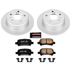 PowerStop Z17 Evolution Plus GEOMET Coated Brake Kits for 2000-2001 CAMRY, 1999-2003 SOLARA - CRK1083
