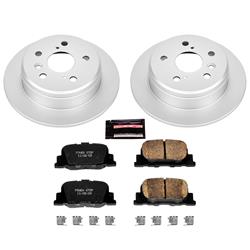 PowerStop Z17 Evolution Plus GEOMET Coated Brake Kits for 2000-2001 CAMRY, ES300 - CRK1084