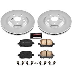 PowerStop Z17 Evolution Plus GEOMET Coated Brake Kits for 1999-2001 RX300 - CRK1135