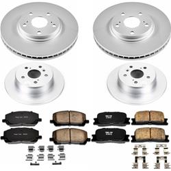 PowerStop Z17 Evolution Plus GEOMET Coated Brake Kits for 2001-2003 HIGHLANDER - CRK1140