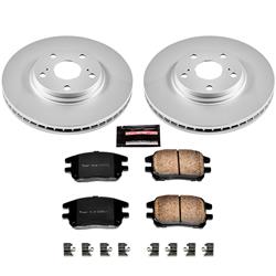 PowerStop Z17 Evolution Plus GEOMET Coated Brake Kits for 2002-2003 RX300 - CRK1146