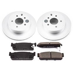 PowerStop Z17 Evolution Plus GEOMET Coated Brake Kits for 1993-1997 J30, 1997-2001 Q45 - CRK1165