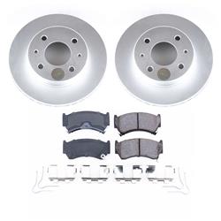 PowerStop Z17 Evolution Plus GEOMET Coated Brake Kits for 1995-1998 200SX, 1995-2000 SENTRA - CRK1170
