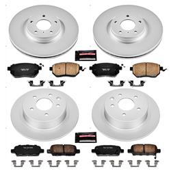 PowerStop Z17 Evolution Plus GEOMET Coated Brake Kits for 2007-2008 MAXIMA - CRK117