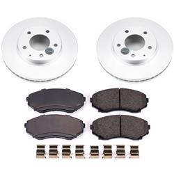 PowerStop Z17 Evolution Plus GEOMET Coated Brake Kits for 2000-2006 MPV - CRK1184