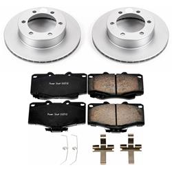 PowerStop Z17 Evolution Plus GEOMET Coated Brake Kits for 1995-2002 4RUNNER, 1995-2004 TACOMA - CRK1233