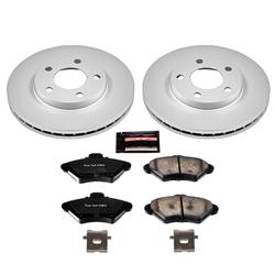 PowerStop Z17 Evolution Plus GEOMET Coated Brake Kits for 1994-1998 MUSTANG - CRK1299