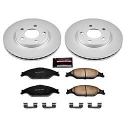 PowerStop Z17 Evolution Plus GEOMET Coated Brake Kits for 1999-2004 MUSTANG - CRK1301