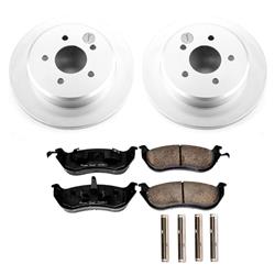 PowerStop Z17 Evolution Plus GEOMET Coated Brake Kits for 1996-2002 CROWN VICTORIA, GRAND MARQUIS, TOWN CAR - CRK1331