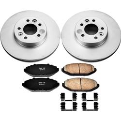 PowerStop Z17 Evolution Plus GEOMET Coated Brake Kits for 1998-2002 CROWN VICTORIA, GRAND MARQUIS, TOWN CAR - CRK1335