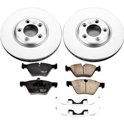 PowerStop Z17 Evolution Plus GEOMET Coated Brake Kits for 2005 S-TYPE - CRK1349