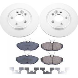 PowerStop Z17 Evolution Plus GEOMET Coated Brake Kits CRK1361