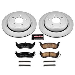 PowerStop Z17 Evolution Plus GEOMET Coated Brake Kits for 2003-2011 CROWN VICTORIA, GRAND MARQUIS, 2003-2004 MARAUDER - CRK1368