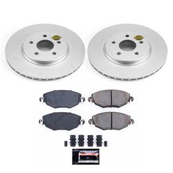 PowerStop Z23 Evolution Sport GEOMET Coated Brake Kits for 2002-2008 X-TYPE - CRK1373