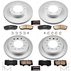 PowerStop Z17 Evolution Plus GEOMET Coated Brake Kits for 2003-2009 4RUNNER, 2007-2009 FJ CRUISER - CRK138