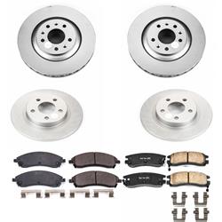PowerStop Z17 Evolution Plus GEOMET Coated Brake Kits for 2004-2005 BONNEVILLE - CRK1431