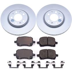 PowerStop Z17 Evolution Plus GEOMET Coated Brake Kits for 2007-2010 SKY, 2006-2009 SOLSTICE - CRK1433
