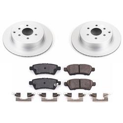 PowerStop Z17 Evolution Plus GEOMET Coated Brake Kits for 2005-2012 PATHFINDER - CRK147