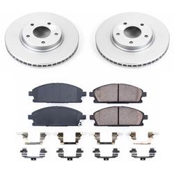 PowerStop Z17 Evolution Plus GEOMET Coated Brake Kits for 2004-2009 QUEST - CRK150