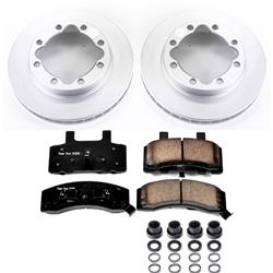 PowerStop Z17 Evolution Plus GEOMET Coated Brake Kits CRK1524