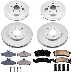 PowerStop Z17 Evolution Plus GEOMET Coated Brake Kits for 1993 CAMARO, FIREBIRD - CRK1533