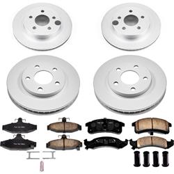 PowerStop Z17 Evolution Plus GEOMET Coated Brake Kits for 1994-1997 CAMARO, FIREBIRD - CRK1535