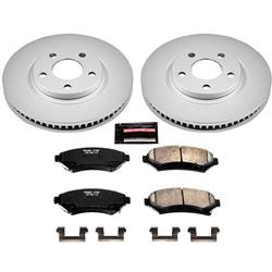 PowerStop Z17 Evolution Plus GEOMET Coated Brake Kits CRK1542