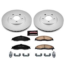 PowerStop Z17 Evolution Plus GEOMET Coated Brake Kits for 1998-2002 CAMARO, FIREBIRD - CRK1547