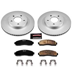 PowerStop Z17 Evolution Plus GEOMET Coated Brake Kits for 2005-2006 EQUINOX, 2006 TORRENT, 2002-2007 VUE - CRK1576