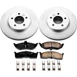 PowerStop Z17 Evolution Plus GEOMET Coated Brake Kits for 1999-2004 300M, 1999-2000 LHS - CRK1692