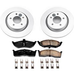 PowerStop Z17 Evolution Plus GEOMET Coated Brake Kits for 1999-2002 300M, 2001 LHS - CRK1700