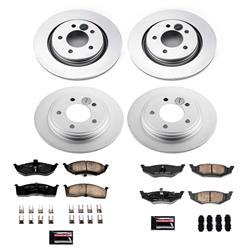 PowerStop Z17 Evolution Plus GEOMET Coated Brake Kits for 1999-2002 300M, 2001 LHS - CRK1701