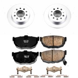 PowerStop Z17 Evolution Plus GEOMET Coated Brake Kits for 2003-2008 TIBURON - CRK170