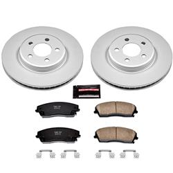 PowerStop Z17 Evolution Plus GEOMET Coated Brake Kits CRK1714