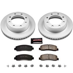 PowerStop Z17 Evolution Plus GEOMET Coated Brake Kits for 2005-2008 F-250 SUPER DUTY, 2005-2011 F-350 SUPER DUTY, 2010-2012 F-450 SUPER DUTY - CRK1781